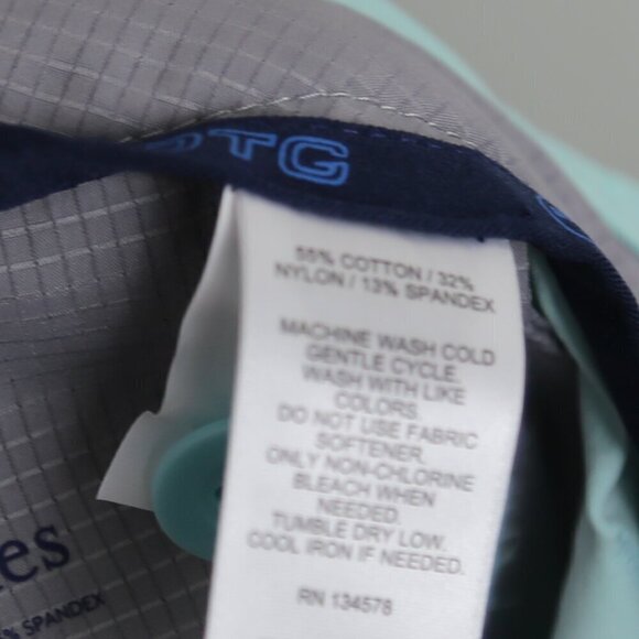 NWT Vineyard Vines 9 Inch On-The-Go Performance Shorts Teal Blue Size 42 - Picture 8 of 9